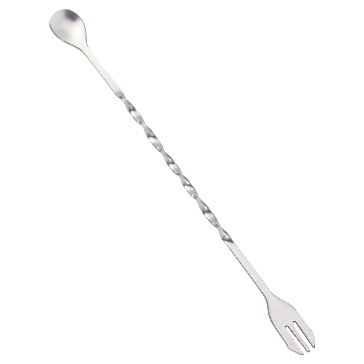Bar Spoon Twisted - Colher de mistura de aço inoxidável