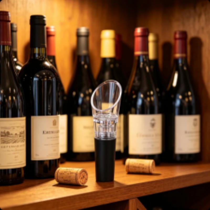 Wine Preservation Pump - Aerador de Vinho com Bico Dosador