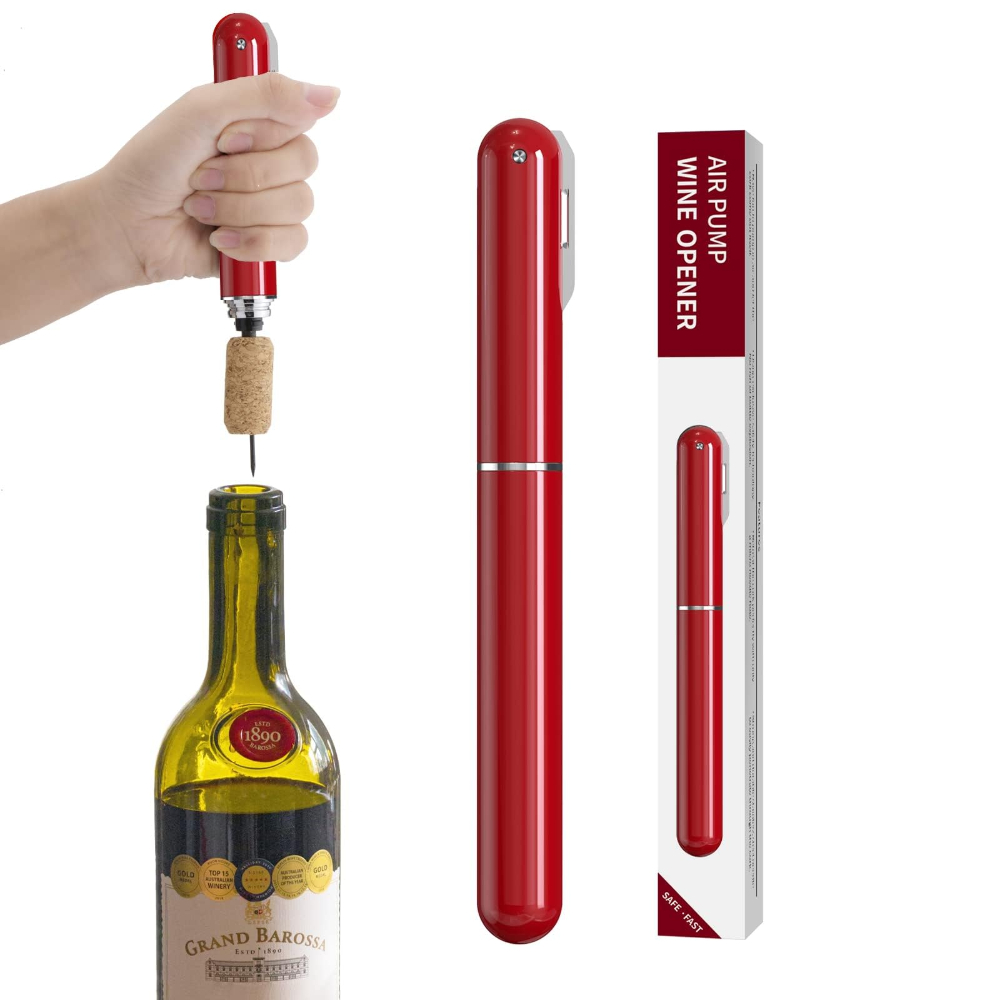 Wine Preservation Pump - Abridor de Vinho Manual com Bomba