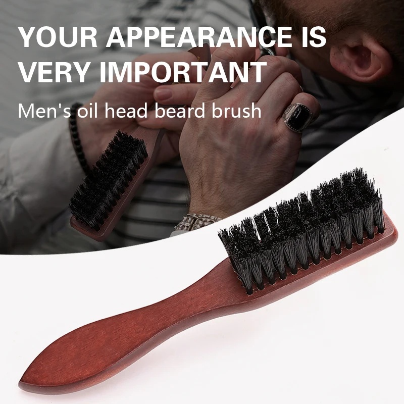 Home Barbershop - Escova De Limpeza De Cerdas De