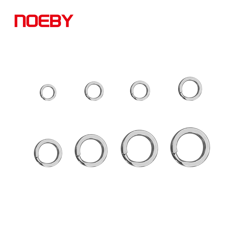 Jigger Double Sided - Noeby anéis divididos de aço inoxidável,