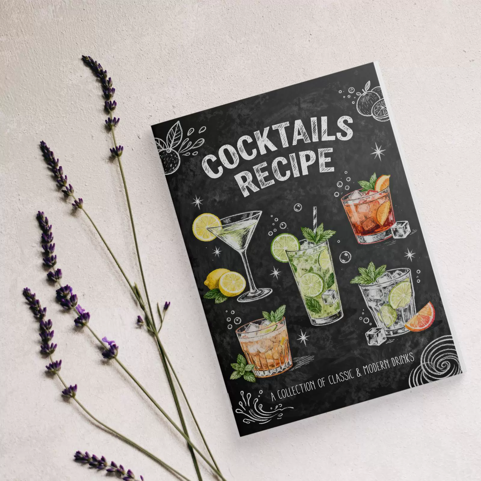 Cocktail Recipe Book - Receitas de coquetéis: uma coleção de