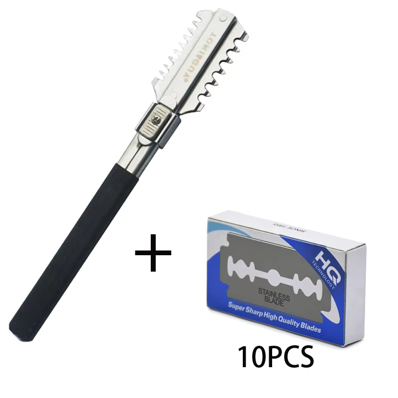 Dupla borda de barbear corte d - Home Barbershop avaliação e preço