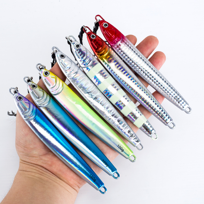 7 pçs 40g 60g 80g 100g luminos - Jigger Double Sided avaliação e preço