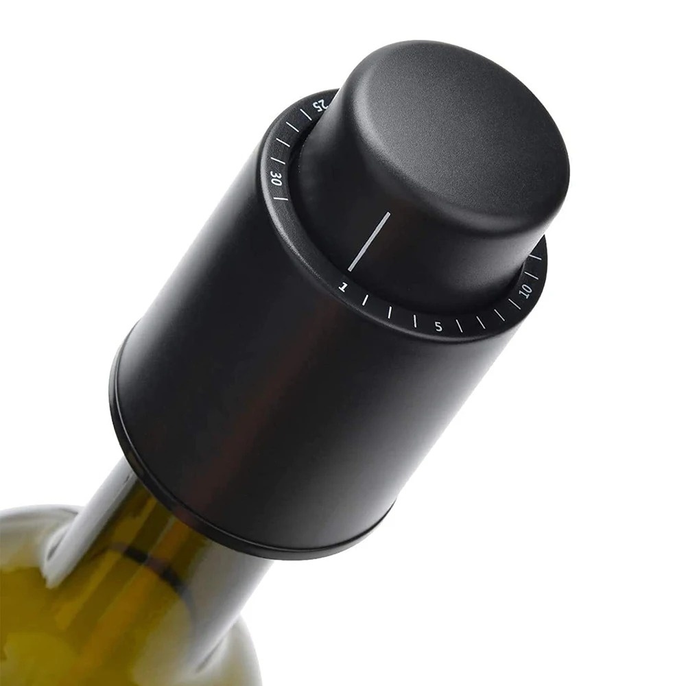Tampa a Vácuo Reutilizável par - Wine Preservation Pump avaliação e preço