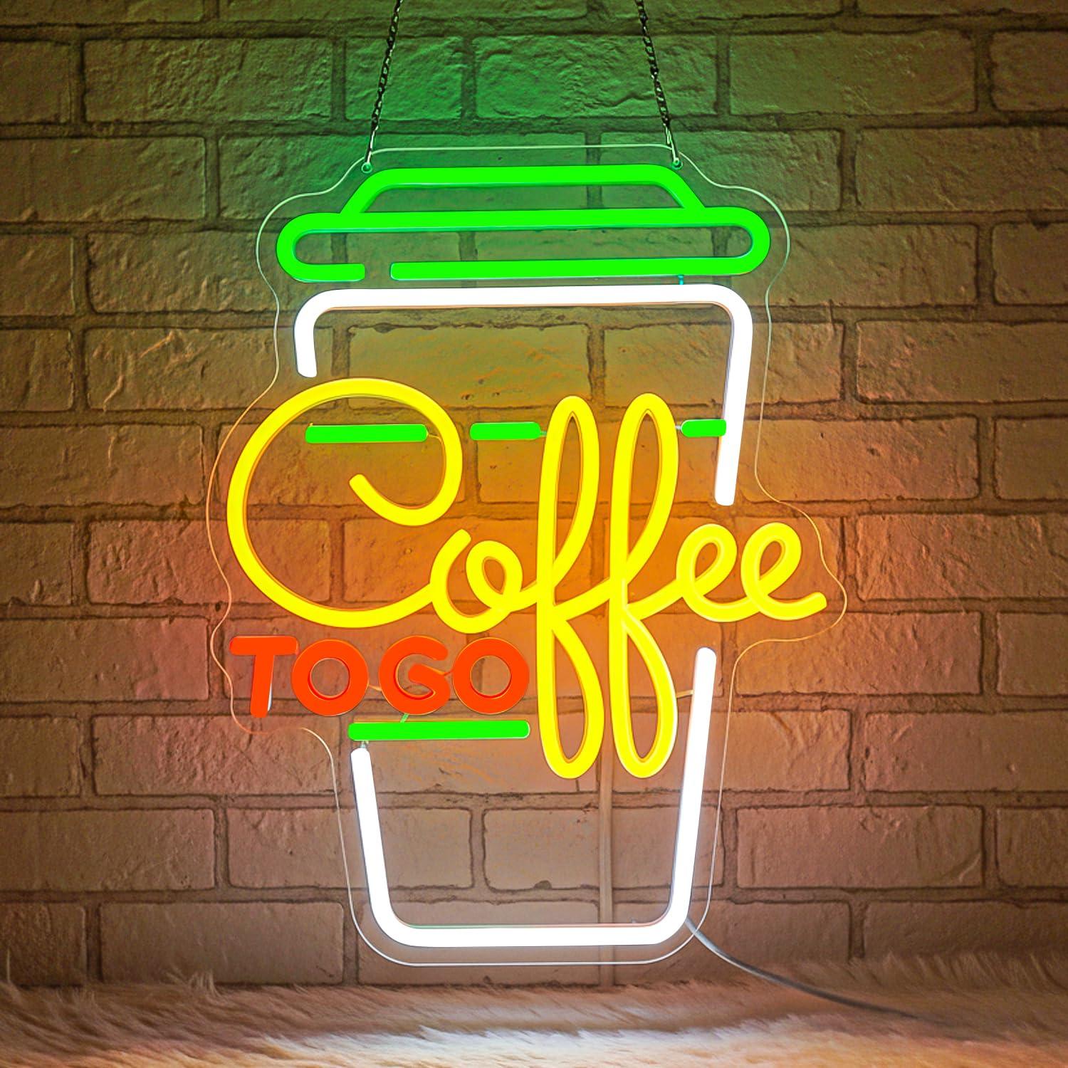 Letreiro Neon de Café com Luze - Home Bar And Kitchen avaliação e preço