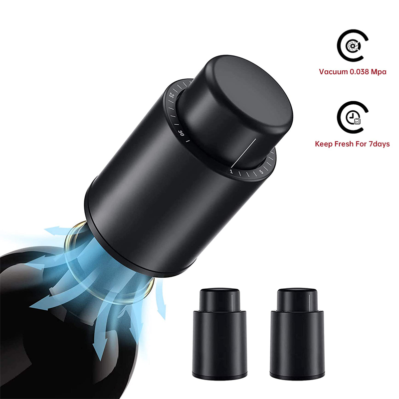 LMETJMA Rolhas de garrafa de v - Wine Preservation Pump avaliação e preço