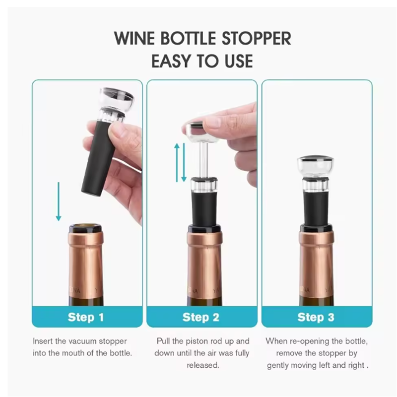Tampas para Garrafas de Vinho  - Wine Preservation Pump avaliação e preço